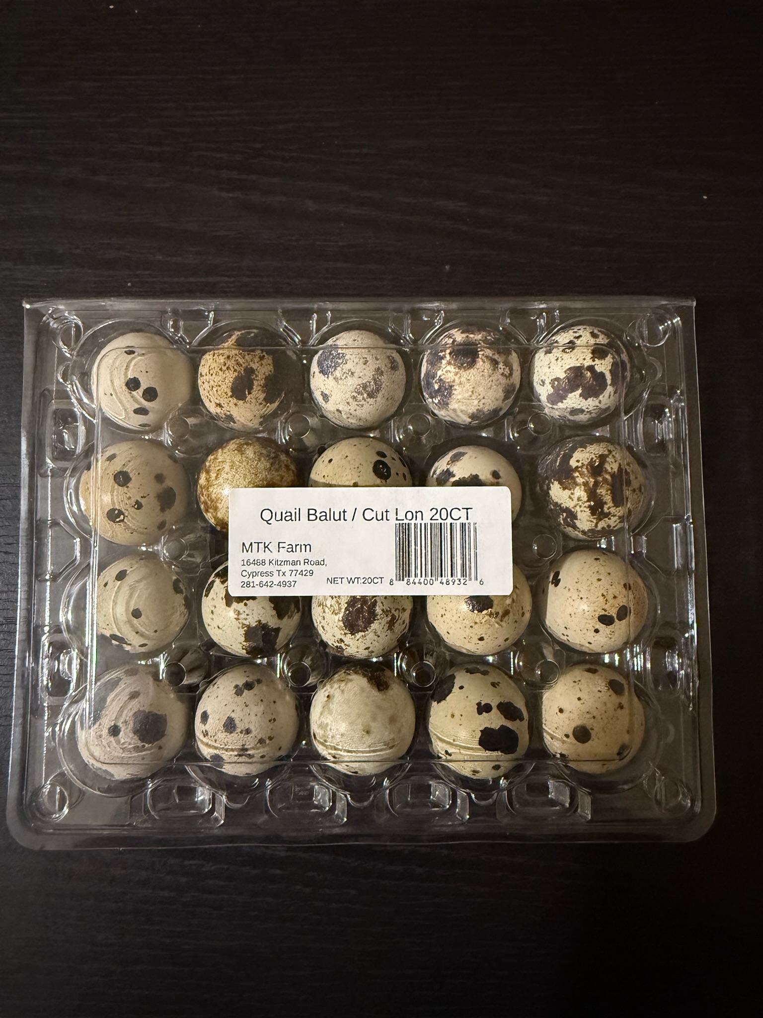 Quail Balut — MTK Farm